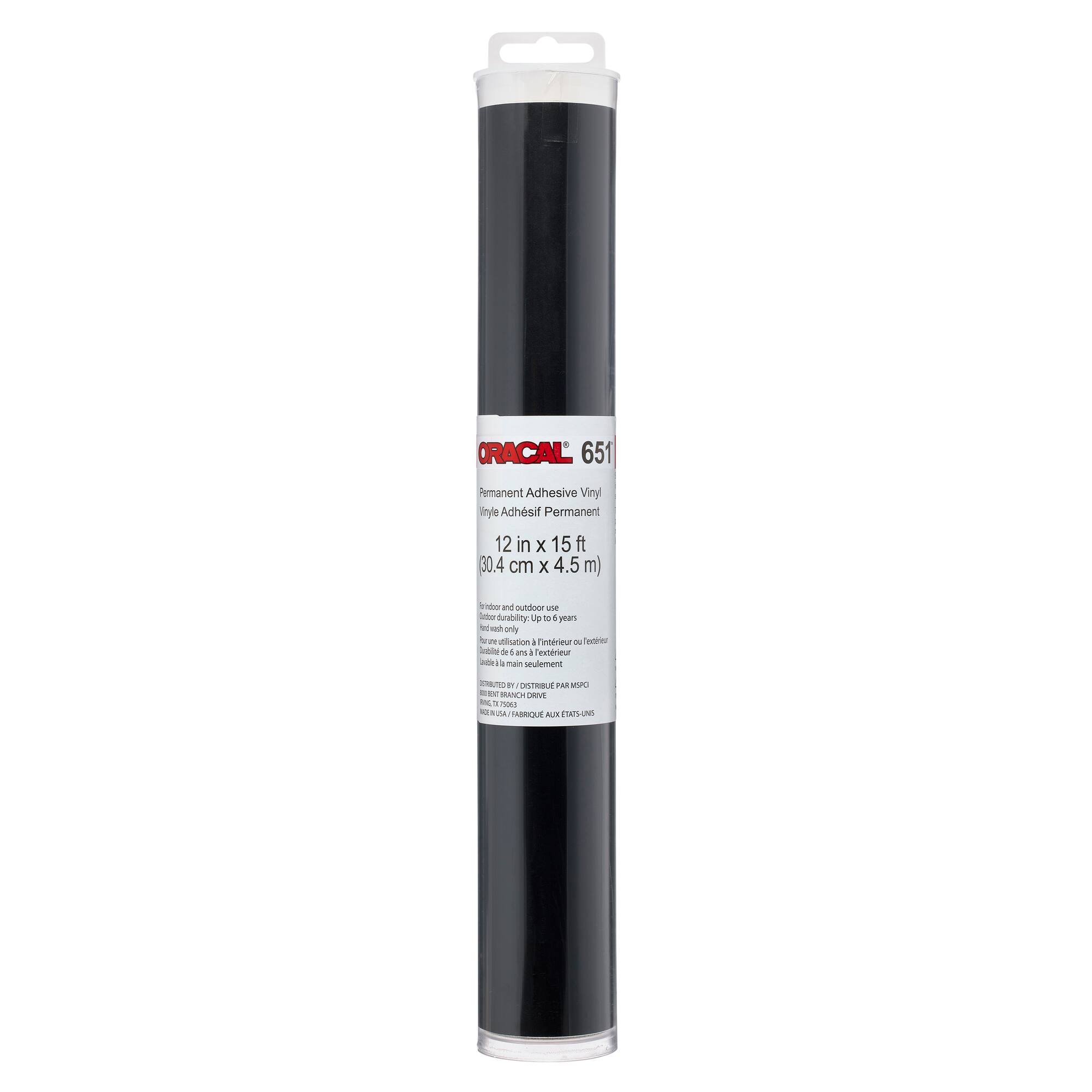 6 Pack: ORACAL® 651 Matte Permanent Adhesive Vinyl Mega Roll